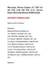 mercruiser marine engines #17 gm v-8 305 cid (5.0l)350 cid (5.7l) service repair workshop manual download.pdf
