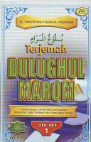 Kitab Bulughul Maram - Ibnu Hajar Al Atsqolani.PDF