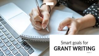 SMART Goals in grant writing.pptx