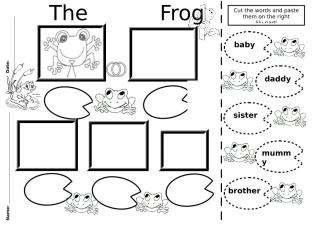 The frog family worksheet.doc