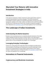 Skyrocket Your Returns with Innovative Investment Strategies in India (1).pdf