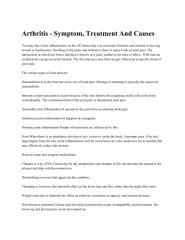 Arthritis - Symptom, Treatment And Causes.pdf