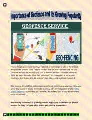 Benefits of Geofence and Its Growing Popularity.PDF